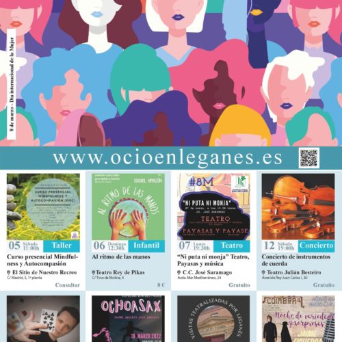 Revista OCIO EN LEGANES Marzo 2022 Página 01