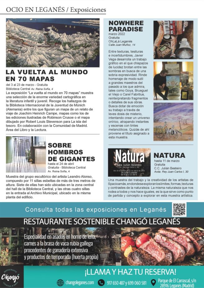 Revista OCIO EN LEGANES Marzo 2022 Página 04