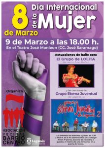 Actuación del Día Internacional de la Mujer - A.V. Barrio Centro