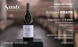 Cata de vinos con Bodegas Enate