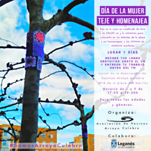 Día de la mujer Teje y Homenajea