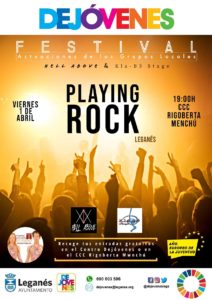 FESTIVAL PLAYING ROCK LEGANÉS.