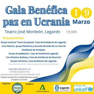 Gala benéfica Paz en Ucrania