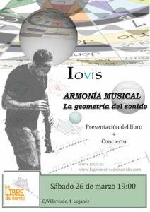 Presentación del libro + Concierto: Iovis - La geometría del sonido. 