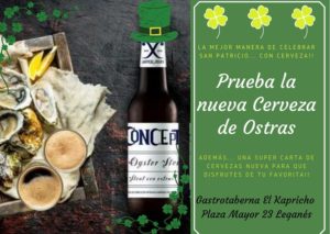 Prueba la nueva Cerveza de Ostras