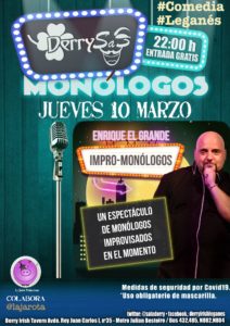 monólogo con Enrique “El Grande”
