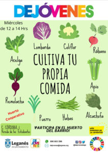 CULTIVA TU PROPIA COMIDA