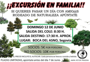 EXCURSIÓN EN FAMILIA