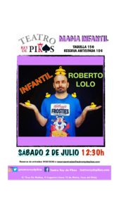 Espectáculo de magia infantil con Roberto Lolo, a partir de 2 años