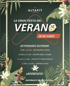 Fiesta de fin de temporada Altafit