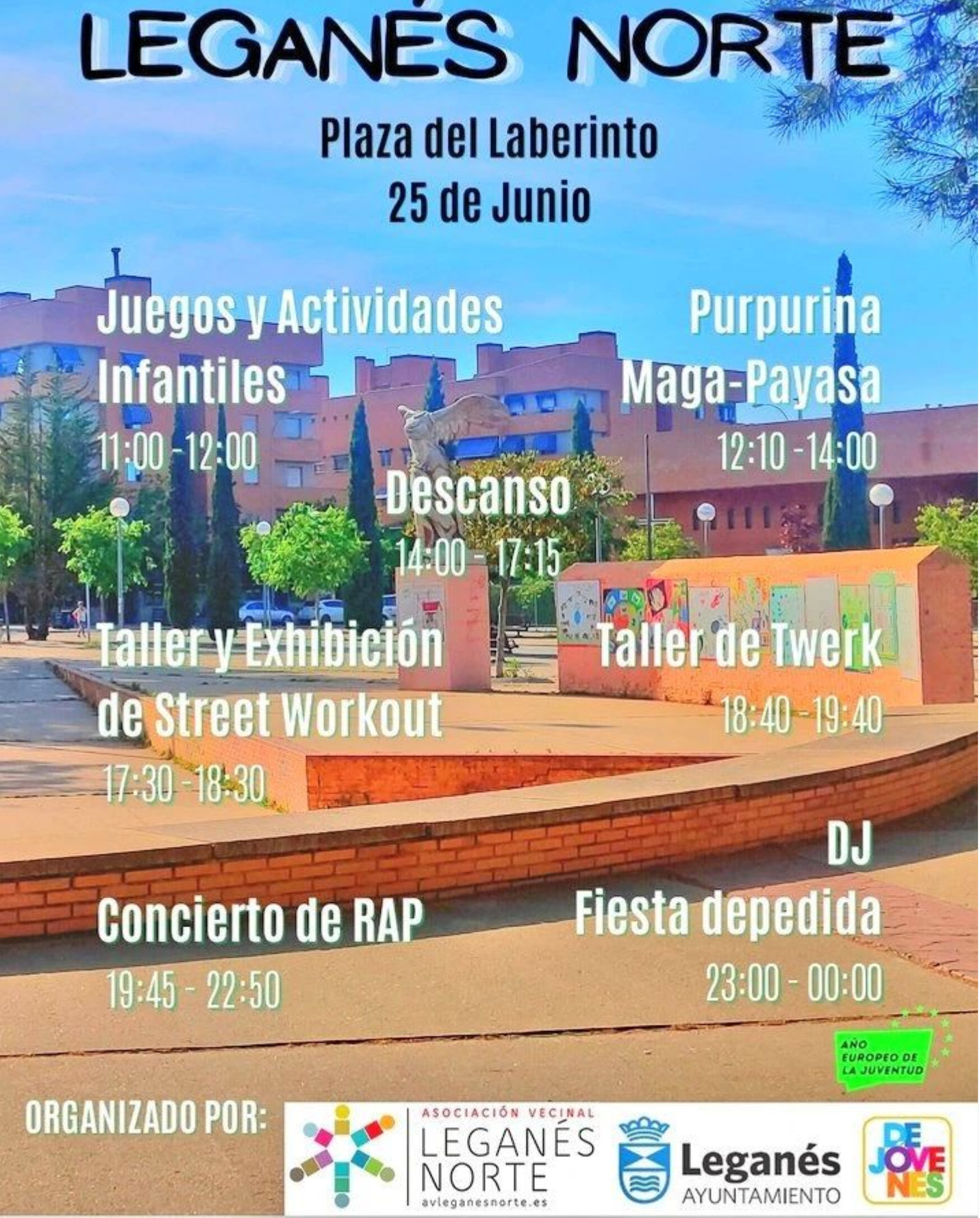 Fiestas de San Juan 2022 Leganés Norte