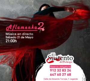 Música Flamenca en nuestra terraza este Sábado
