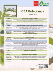 Programación CEA Polvoranca julio 2022