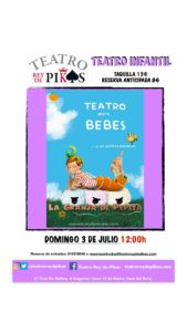 Teatro para bebés “La Granja de Pepita” de Tina Mandarina. De 1 a 3 años.