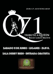 Tributo a Queen Q71 en el Derry