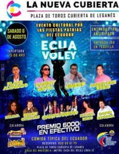 ECUAVOLEY FIESTAS PATRIAS ECUADOR