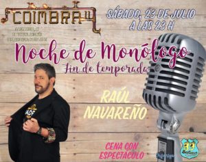 NOCHE DE MONÓLOGO con RAÚL NAVAREÑO