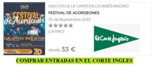 Comprar entradas Festival de Acordeones en Madrid