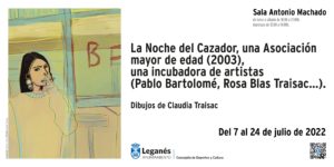  Exposición la noche del cazador, una Asociación mayor de edad