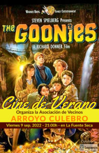 CINE DE VERANO EN ARROYO CULEBRO