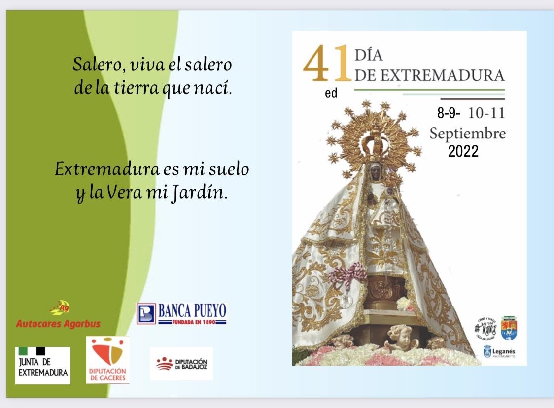 Programa Día de Extremadura 2022.
