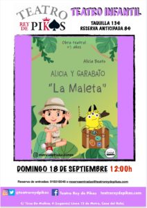 Alicia y Garabato. Teatro infantil para más de 3 años