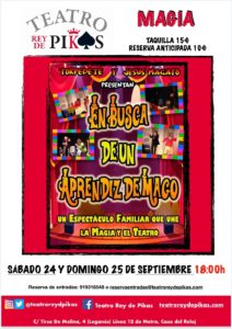 Espectáculo familiar magia y teatro