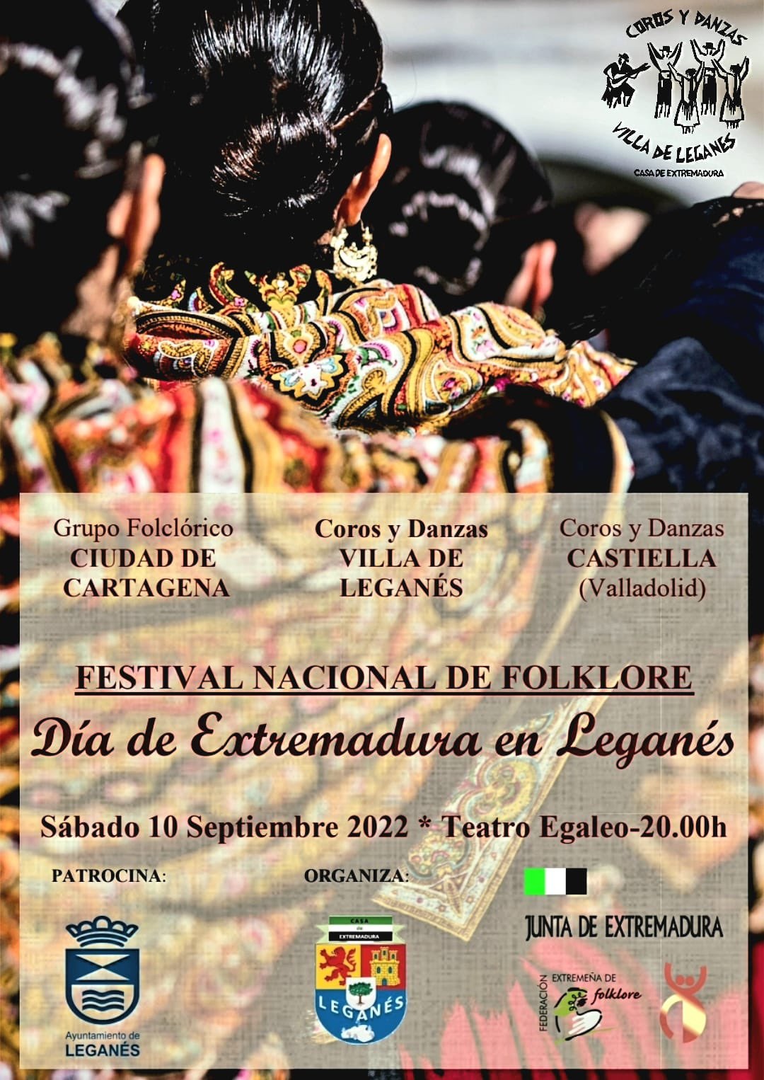 Cartel de nuestro Festival Nacional de Folklore
