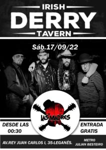 Concierto de Las Madres en Leganés Derry Irish