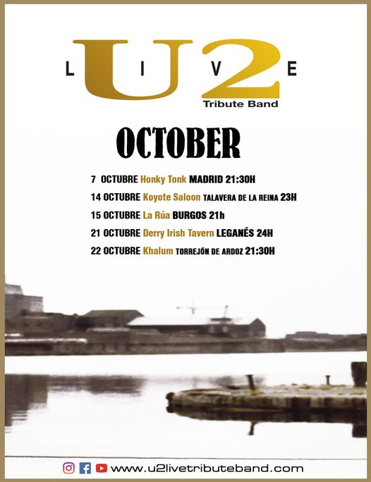 Concierto tributo a U2 en el Derry