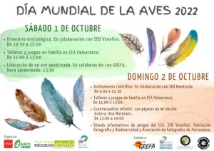 Día Mundial de las Aves en el CEA Polvoranca