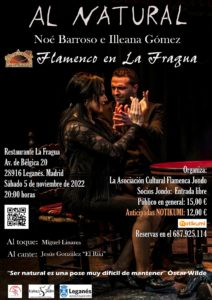 FLAMENCO EN LA FRAGUA Al natural