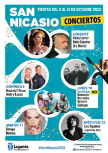 Fiestas de San Nicasio 2022. Programa de actividades completo