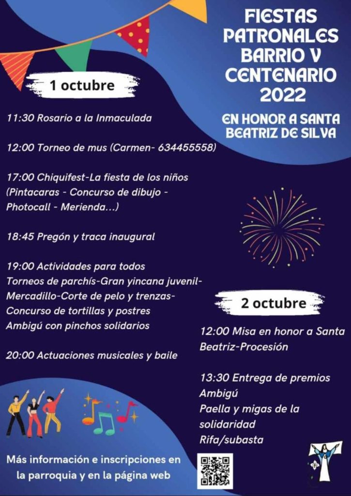 Fiestas patronales barrio V Centenario 2022