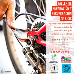 Taller de reparación y recuperación de bicis