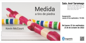 Medida a tiro de piedra, exposición del artista Kevin McCourt
