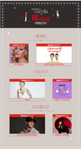 Evento para inaugurar el recién renombrado Westfield Parquesur.