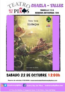 CHARLA-TALLER  Toca-Toca Bichejos. Para todas las edades.  