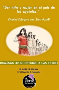Charla coloquio en La Libre