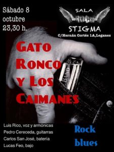 Concierto en la sala Stigma