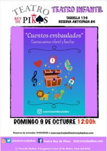 Cuentacuentos infantil  “Cuentos Embaulados”