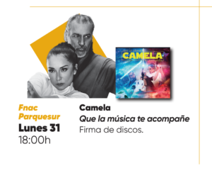 Firma de discos Camela