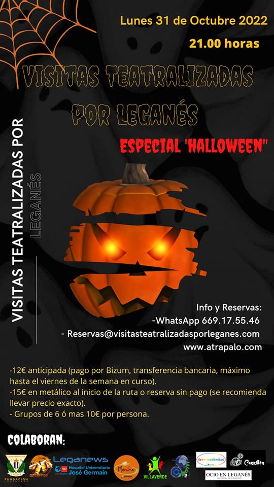 Llega Halloween a Visitas Teatralizadas por Leganés