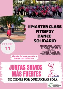 Masterclass de Fitgipsy Dance al aire libre