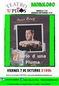 Monólogo de Óscar Barez