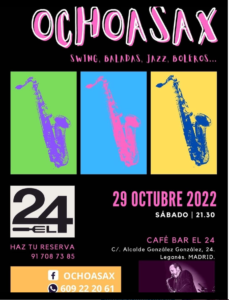 Ochoasax en el 24
