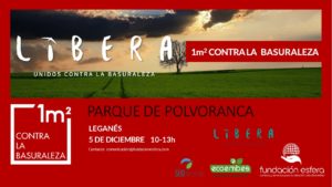 Esfera se suma al proyecto Libera y convoca un m2 contra la `basuraleza ? en el parque de Polvoranca