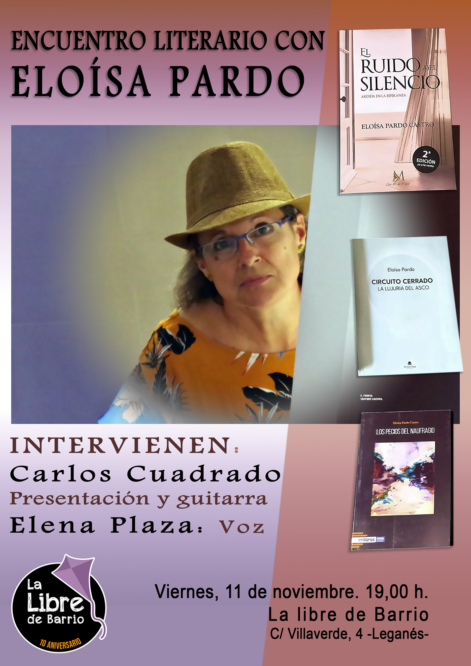 Encuentro poético con Eloísa Pardo