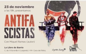 Miquel Ramos, autor de Antifascistas