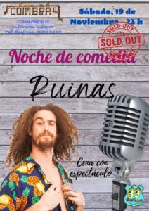 NOCHE DE COMEDIA con RUINAS